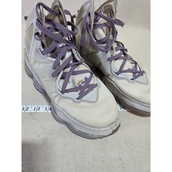 Nike Other - Nike LeBron 19 Low Pearl White Lilac CZ0203-004 Mens 11.5 Basketball Shoes